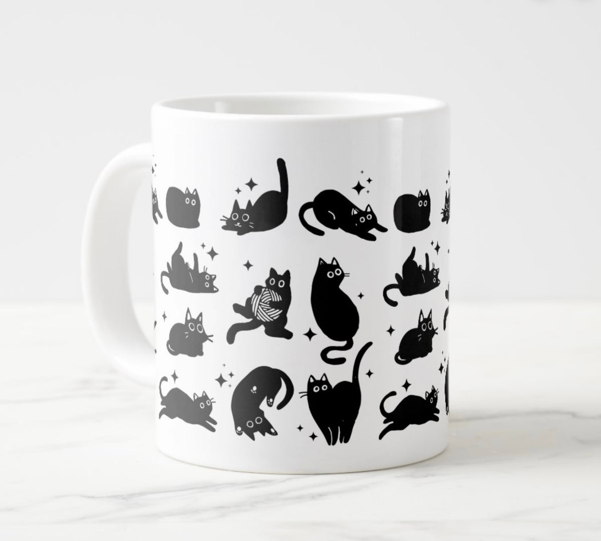 Silly Cats jumbo mug