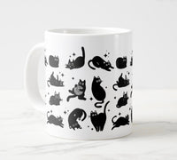 Silly Cats jumbo mug