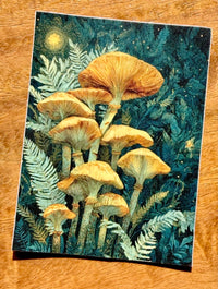 Golden Mushrooms sticker