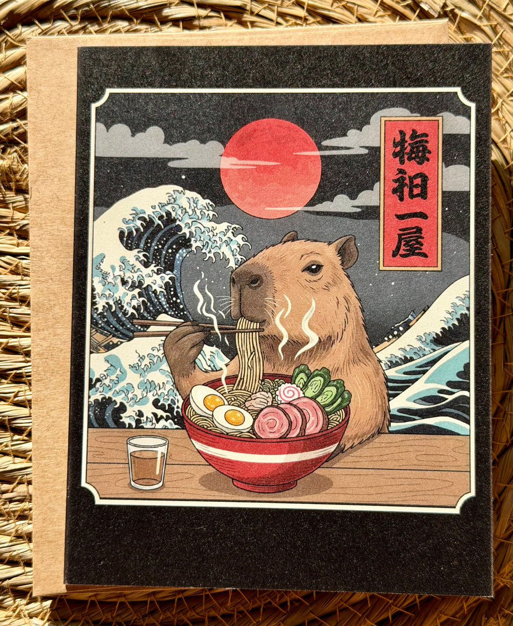 Capybara Ramen cards