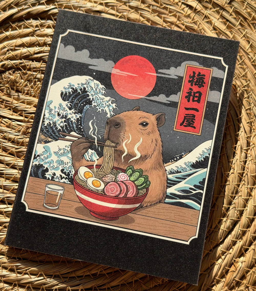 Capybara Ramen cards