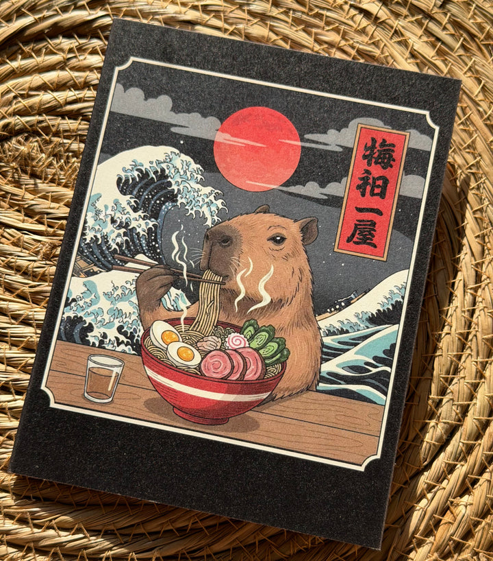 Capybara Ramen cards