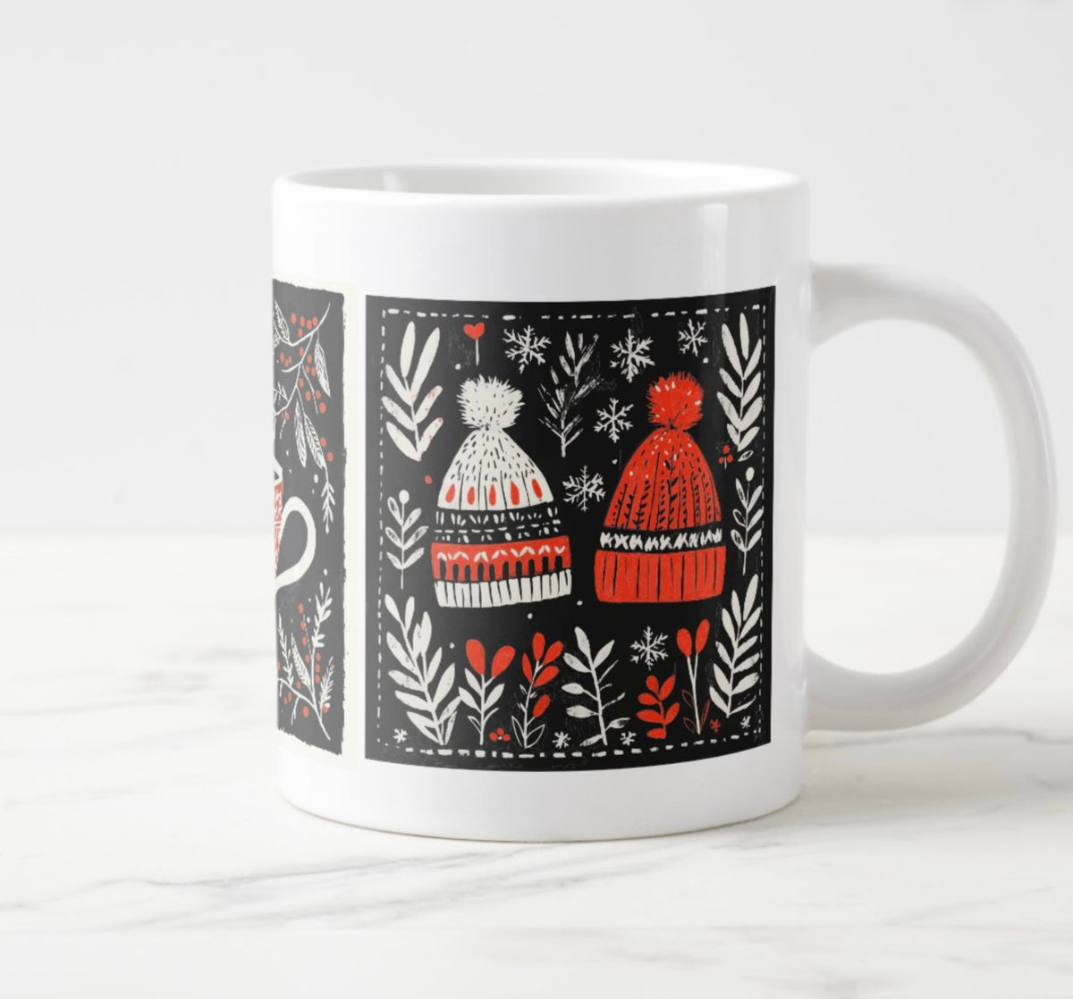 Winter Hygge jumbo mug