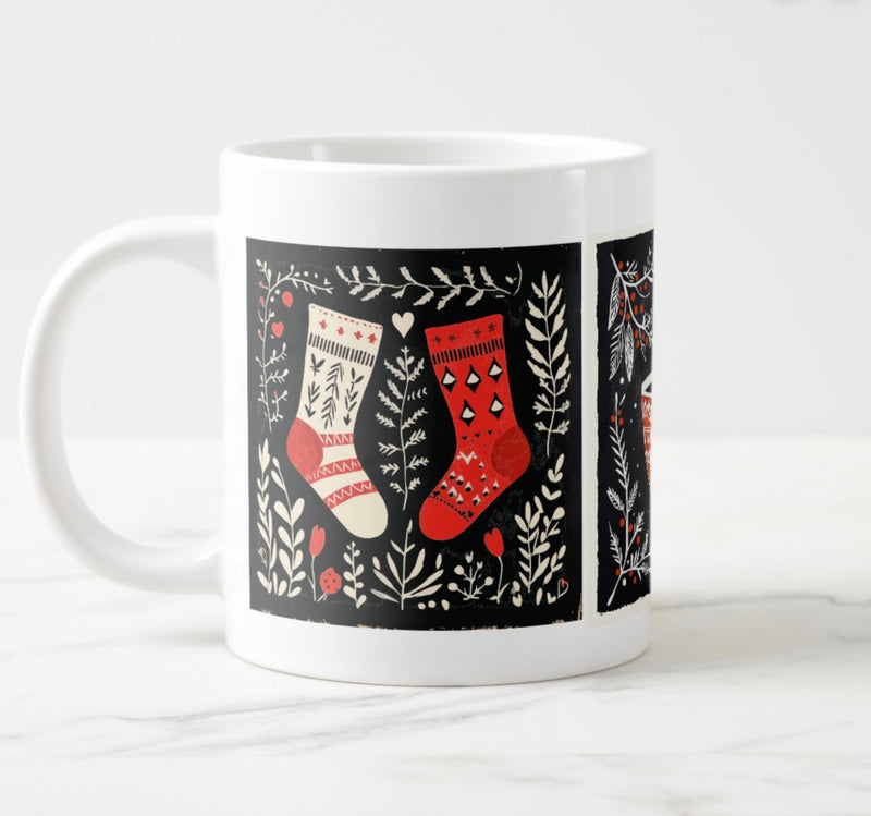 Winter Hygge jumbo mug