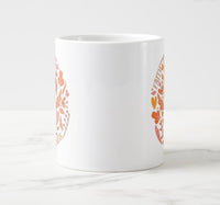 Love Faith Hope Dove jumbo mug