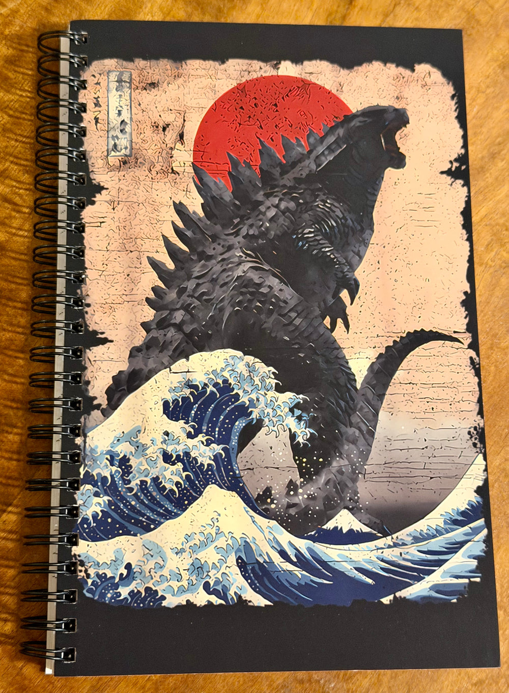 Godzilla Kaiju notebook