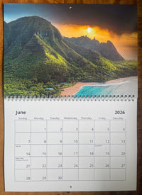 Waterscapes 2026 wall calendar