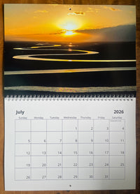 Waterscapes 2026 wall calendar