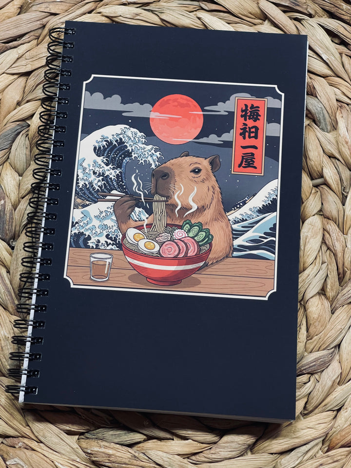 Capybara Ramen notebook