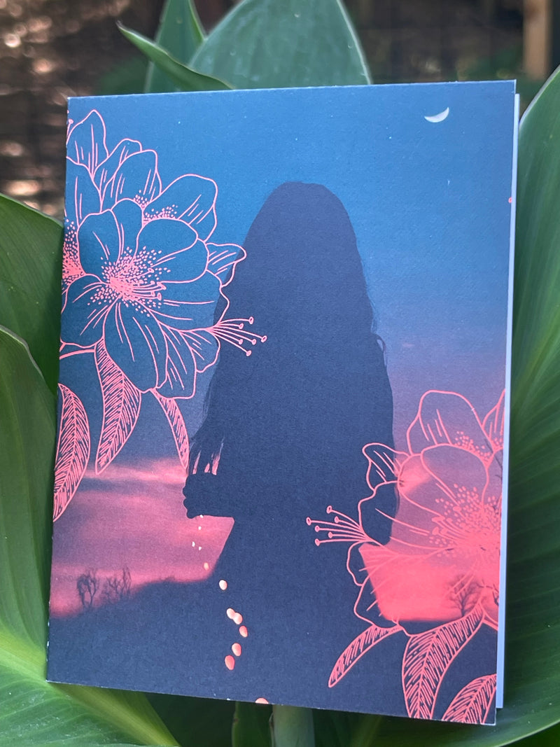 Moonflower Woman card