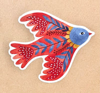Red Bird sticker