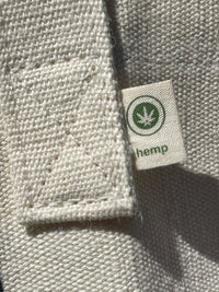 Socially Awkward But Still Friendly hemp-blend tote (natural)