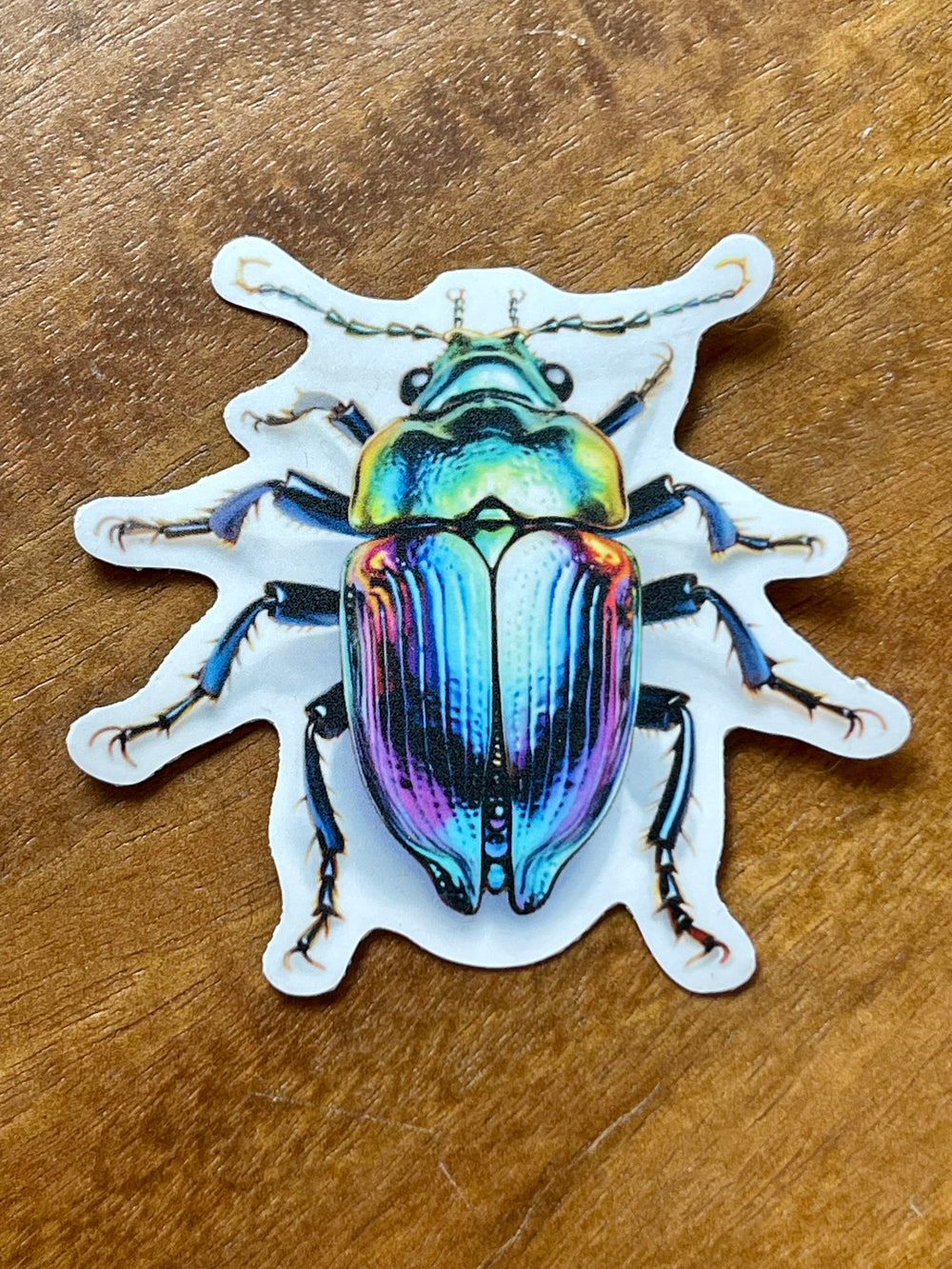 Metallic Beetle sticker