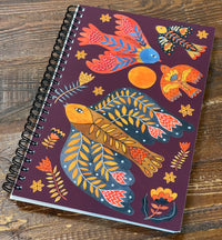 Purple Birds notebook