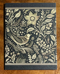 Brown and Black Bird card