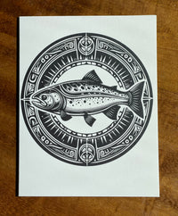 Tribal Salmon cards