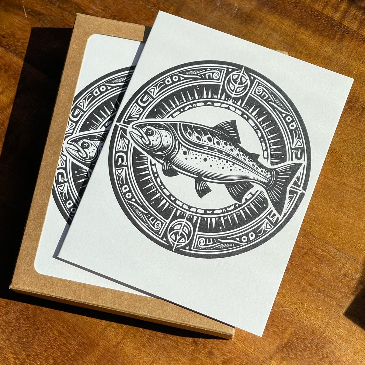 Tribal Salmon cards