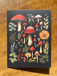 Vintage Mushroom cards