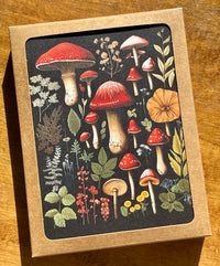 Vintage Mushroom cards