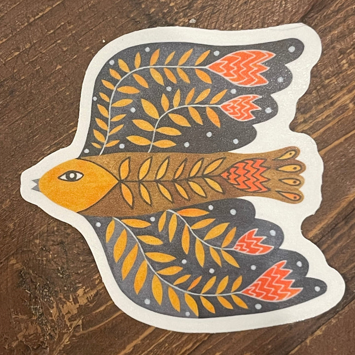 Blue Bird sticker