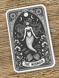 Mermaid Tarot sticker