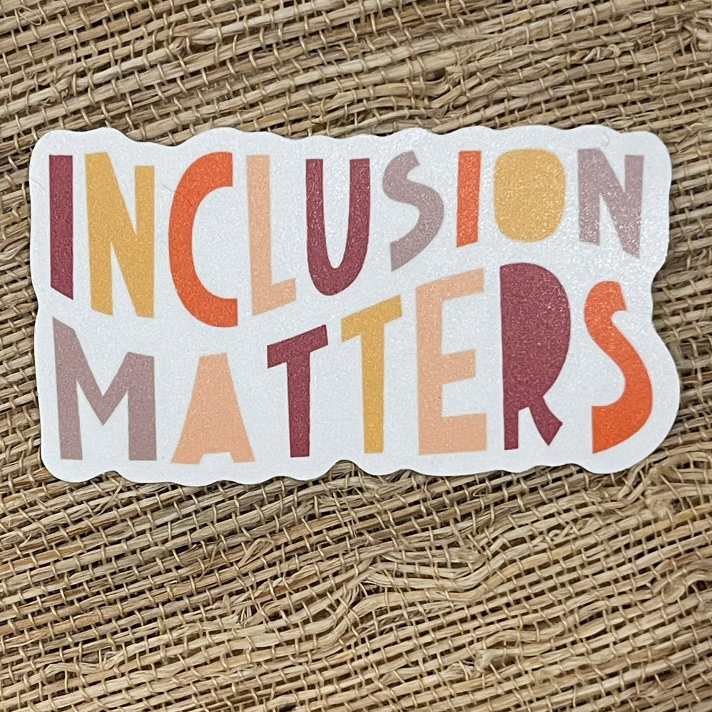 Inclusion Matters sticker