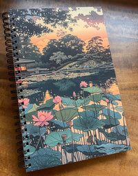 Japanese Woodblock notebook