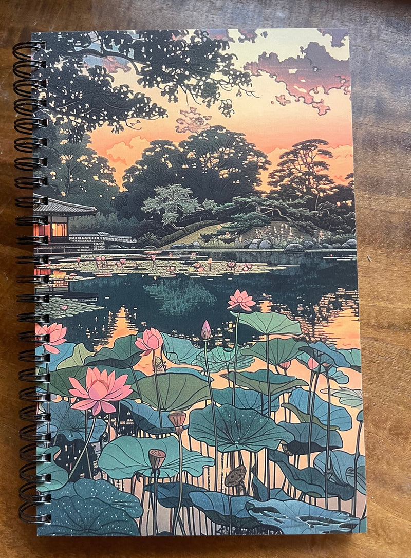 Japanese Woodblock notebook