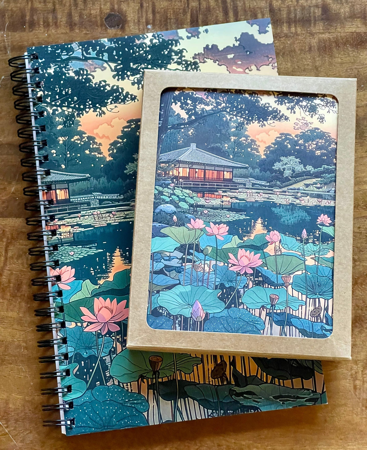 Japanese Woodblock notebook