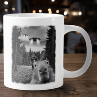 Capybara UFO Bigfoot jumbo mug