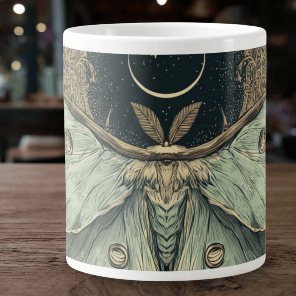 Luna Moth jumbo mug