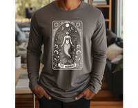 Mermaid Tarot Card long sleeve tee