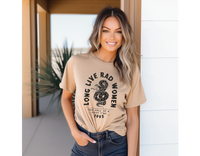 Long Live Rad Women short sleeve tee