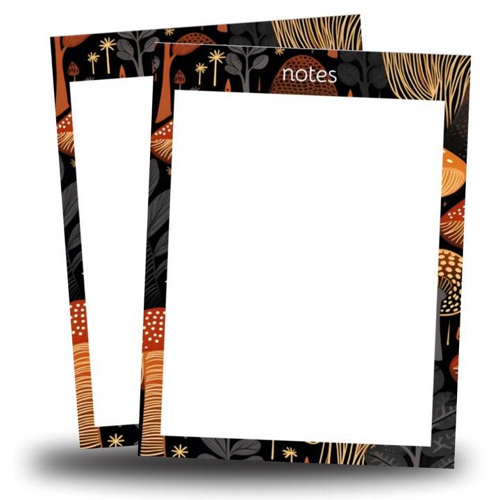 Mushroom Notepad