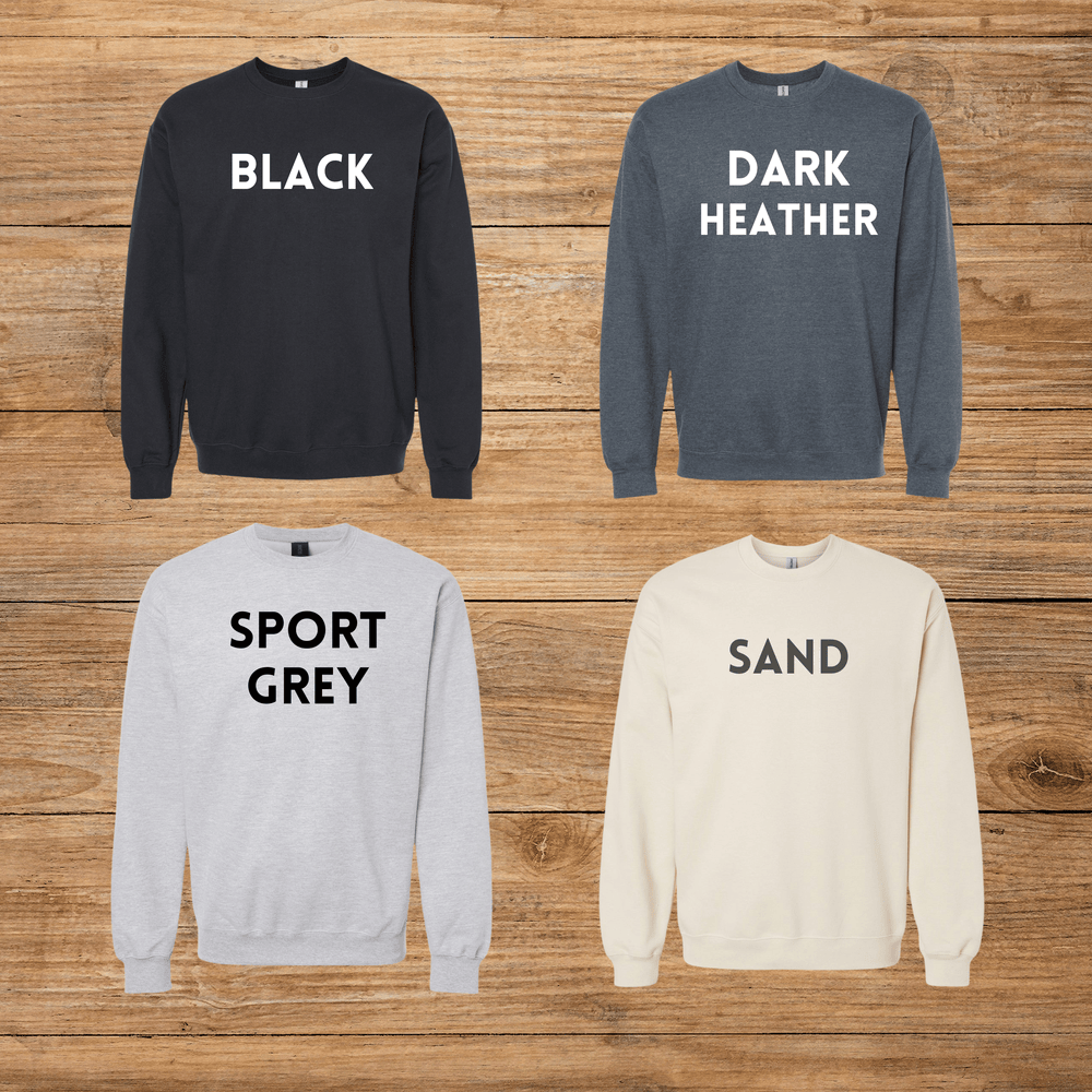 Coffee Weather crew neck sweatshirt
