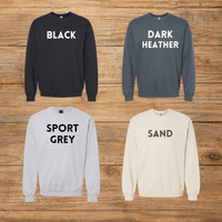 Coffee Weather crew neck sweatshirt