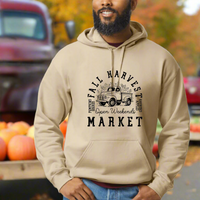 Fall Harvest Market hooded sweatshirt