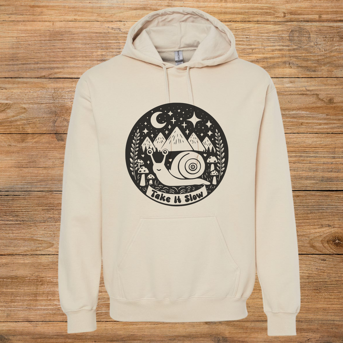 Take It Slow hooded sweatshirt