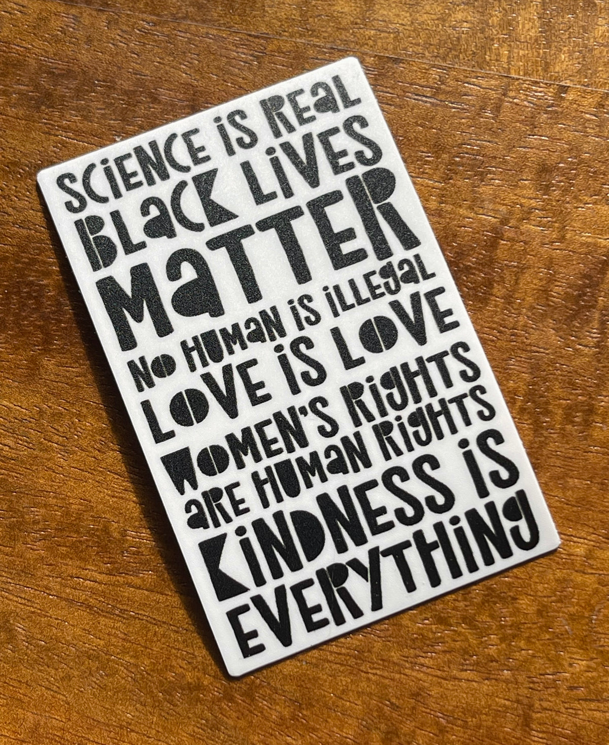 Science Is Real sticker