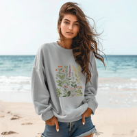 Wildflowers crew neck sweatshirt