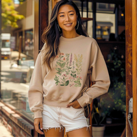 Wildflowers crew neck sweatshirt