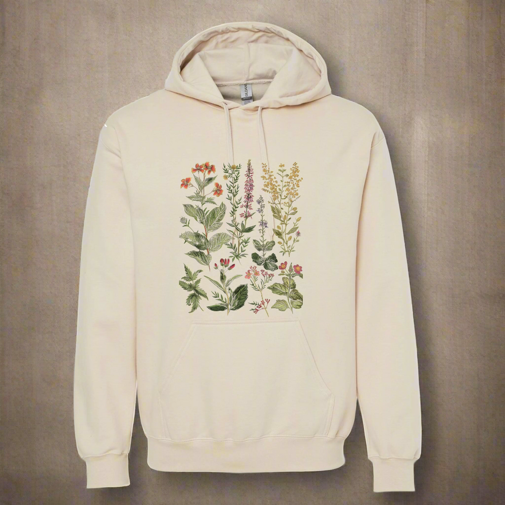 Wildflowers hooded sweatshirt
