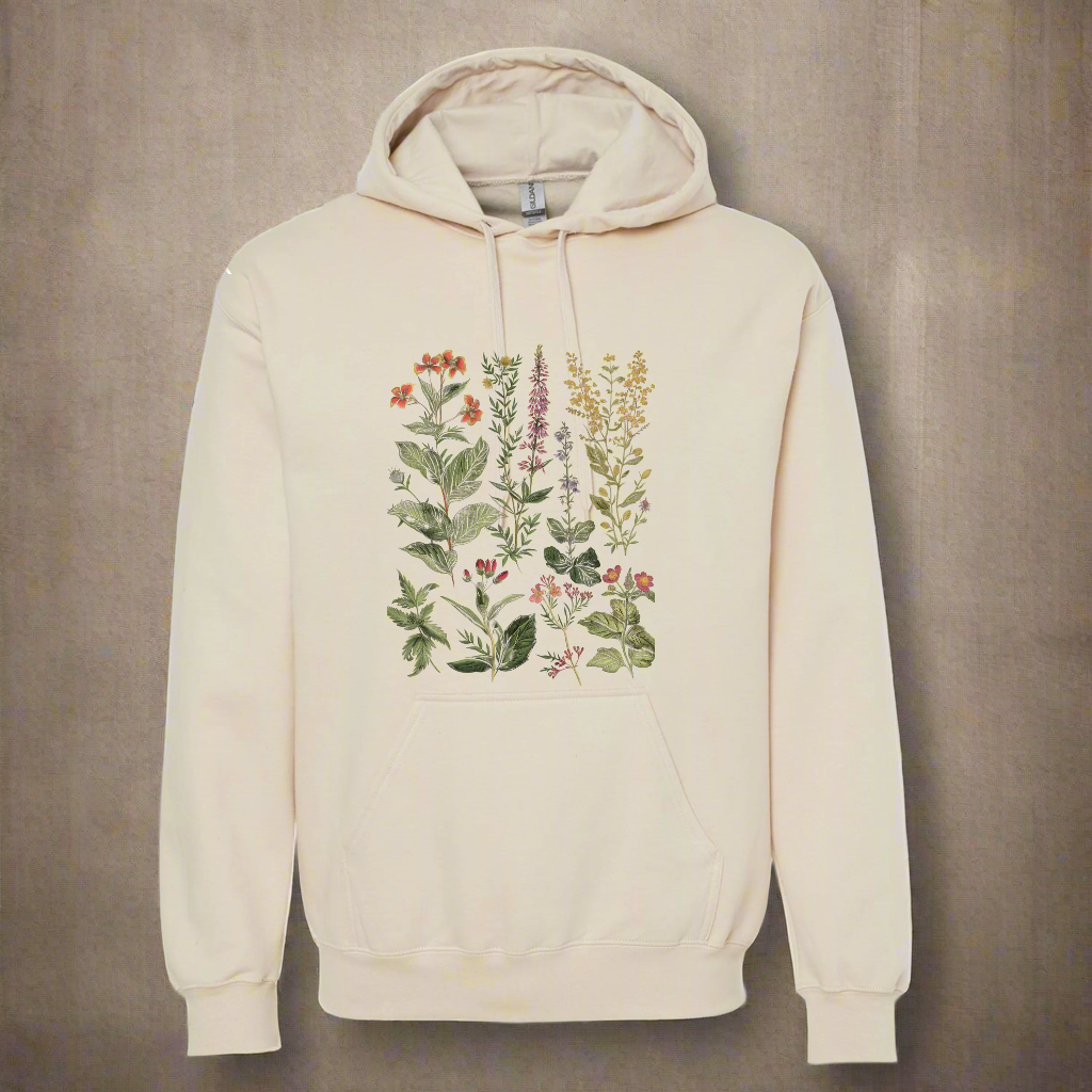 Wildflowers hooded sweatshirt