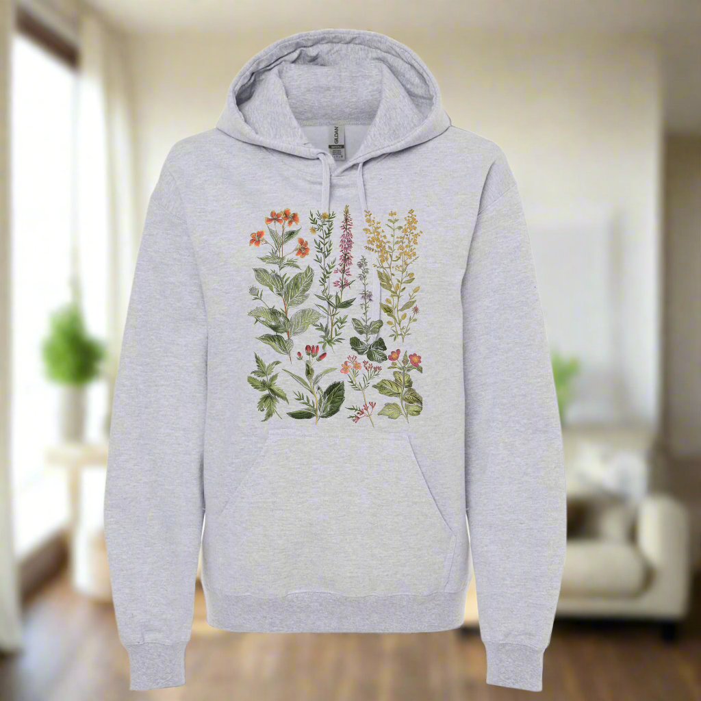 Wildflowers hooded sweatshirt