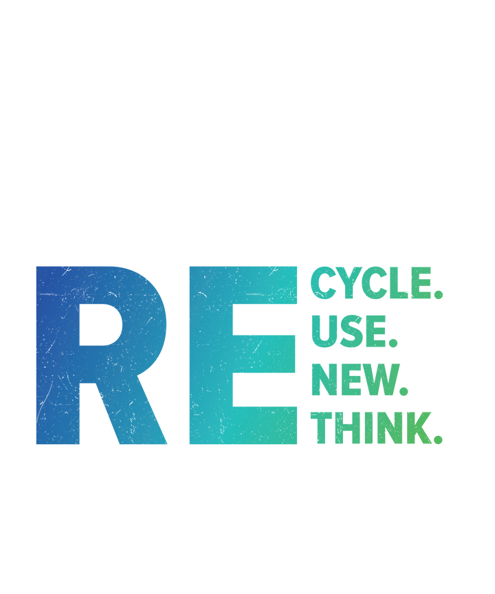 REcycle, REuse, REnew, REthink sticker